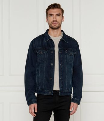 Kurtka męska na wiosnę casual Tommy Hilfiger ze sklepu: Gomez Fashion Store w kategorii: Kurtki męskie - zdjęcie 874714-BD9-10338_TH245M000313552
