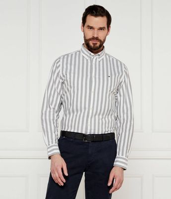 Koszula męska na wiosnę Tommy Hilfiger ze sklepu: Gomez Fashion Store w kategorii: Koszule męskie - zdjęcie 874714-BD9-10338_TH245M000317K39