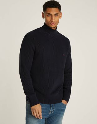 Sweter męski na zimę Tommy Hilfiger ze sklepu: Gomez Fashion Store w kategorii: Swetry męskie - zdjęcie 874714-BD9-10338_TH245M000323F23