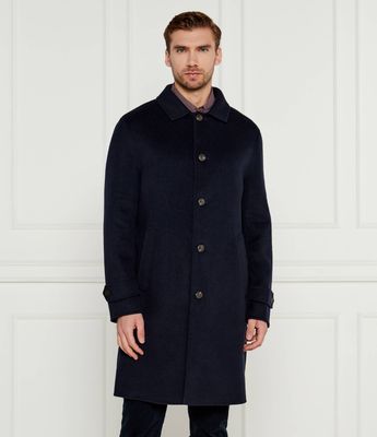 Płaszcz męski Tommy Hilfiger ze sklepu: Gomez Fashion Store w kategorii: Płaszcze męskie - zdjęcie 874714-BD9-10338_TH245M000332F23