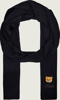 Szalik/chusta Moschino ze sklepu: Gomez Fashion Store w kategorii: Szaliki i chusty damskie - zdjęcie 874714-BD9-10338_MO245W000011116