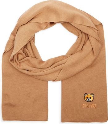 Szalik/chusta Moschino ze sklepu: Gomez Fashion Store w kategorii: Szaliki i chusty damskie - zdjęcie 874714-BD9-10338_MO245W000011146