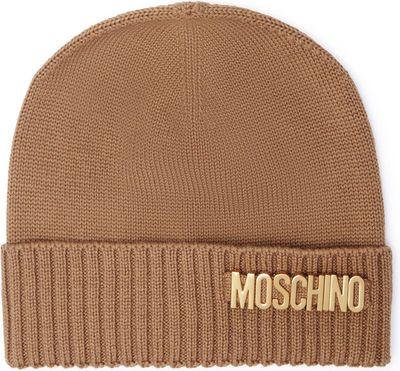 Czapka zimowa damska Moschino ze sklepu: Gomez Fashion Store w kategorii: Czapki zimowe damskie - zdjęcie 874714-BD9-10338_MO245W000013146