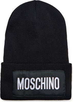 Czapka zimowa damska Moschino ze sklepu: Gomez Fashion Store w kategorii: Czapki zimowe damskie - zdjęcie 874714-BD9-10338_MO245W000016116