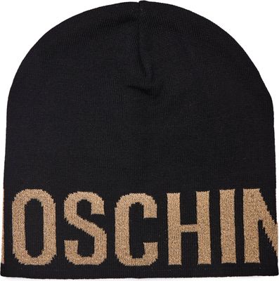 Moschino - Czapka zimowa damska ze sklepu: Gomez Fashion Store w kategorii: Czapki zimowe damskie - zdjęcie 874714-BD9-10338_MO245W000017051