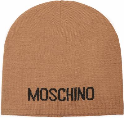 Moschino - Czapka zimowa damska ze sklepu: Gomez Fashion Store w kategorii: Czapki zimowe damskie - zdjęcie 874714-BD9-10338_MO245W000018003