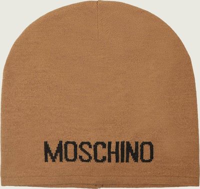 Moschino - Czapka zimowa damska ze sklepu: Gomez Fashion Store w kategorii: Czapki zimowe damskie - zdjęcie 874714-BD9-10338_MO245W000018003