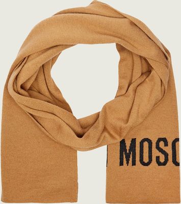Szalik/chusta Moschino ze sklepu: Gomez Fashion Store w kategorii: Szaliki i chusty damskie - zdjęcie 874714-BD9-10338_MO245W000019003