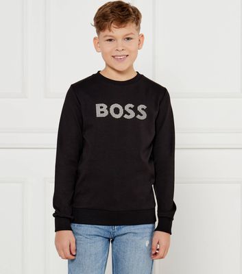 Bluza chłopięca jesienna BOSS Kidswear ze sklepu: Gomez Fashion Store w kategorii: Bluzy chłopięce