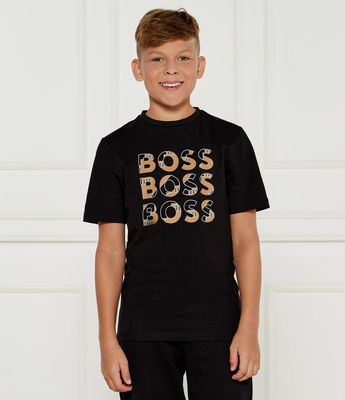 T-shirt chłopięce na lato BOSS Kidswear ze sklepu: Gomez Fashion Store w kategorii: T-shirty chłopięce