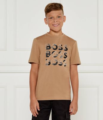 T-shirt chłopięce na lato BOSS Kidswear ze sklepu: Gomez Fashion Store w kategorii: T-shirty chłopięce