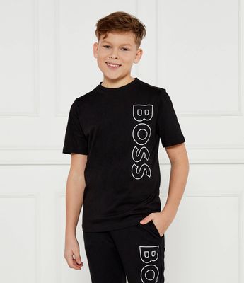 BOSS Kidswear - T-shirt chłopięce na lato ze sklepu: Gomez Fashion Store w kategorii: T-shirty chłopięce