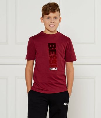 T-shirt chłopięce na lato BOSS Kidswear ze sklepu: Gomez Fashion Store w kategorii: T-shirty chłopięce