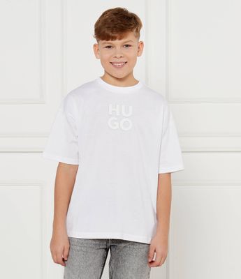 T-shirt chłopięce na lato HUGO KIDS ze sklepu: Gomez Fashion Store w kategorii: T-shirty chłopięce