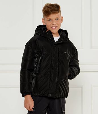 Kurtka chłopięca zimowa Karl Lagerfeld Kids ze sklepu: Gomez Fashion Store w kategorii: Kurtki chłopięce