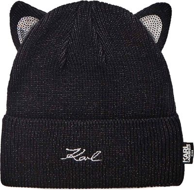 Czapka dziecięca Karl Lagerfeld Kids ze sklepu: Gomez Fashion Store w kategorii: Czapki dziecięce