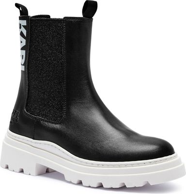 Buty zimowe dziecięce zimowe Karl Lagerfeld Kids ze sklepu: Gomez Fashion Store w kategorii: Buty zimowe dziecięce