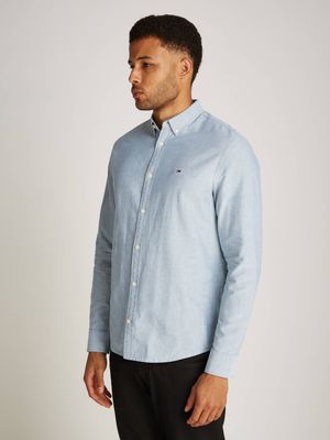 Koszula męska wiosenna Tommy Jeans ze sklepu: Gomez Fashion Store w kategorii: Koszule męskie - zdjęcie 874714-BD9-10338_TM245M000074210