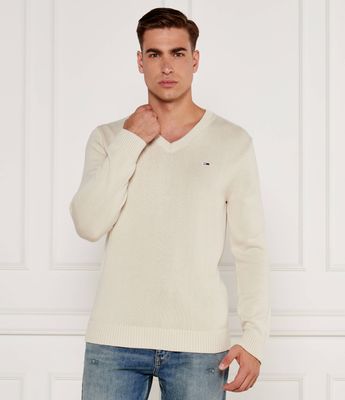 Sweter męski casual Tommy Jeans ze sklepu: Gomez Fashion Store w kategorii: Swetry męskie - zdjęcie 874714-BD9-10338_TM245M000081166