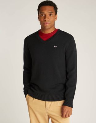Sweter męski casual Tommy Jeans ze sklepu: Gomez Fashion Store w kategorii: Swetry męskie - zdjęcie 874714-BD9-10338_TM245M000081D44
