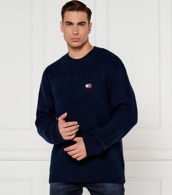 Sweter męski casual Tommy Jeans ze sklepu: Gomez Fashion Store w kategorii: Swetry męskie - zdjęcie 874714-BD9-10338_TM245M000082072