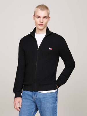Sweter męski casualowy Tommy Jeans ze sklepu: Gomez Fashion Store w kategorii: Swetry męskie - zdjęcie 874714-BD9-10338_TM245M000084D44