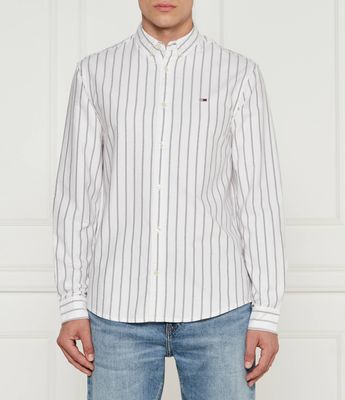 Koszula męska z klasycznym kołnierzykiem Tommy Jeans ze sklepu: Gomez Fashion Store w kategorii: Koszule męskie - zdjęcie 874714-BD9-10338_TM245M000099072