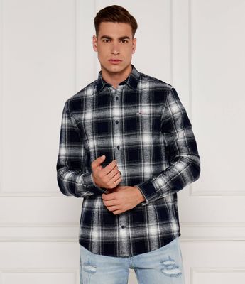 Tommy Jeans - Koszula męska na jesień ze sklepu: Gomez Fashion Store w kategorii: Koszule męskie - zdjęcie 874714-BD9-10338_TM245M000102072
