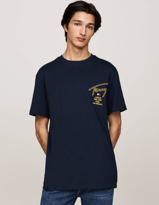 T-shirt męski młodzieżowy Tommy Jeans ze sklepu: Gomez Fashion Store w kategorii: T-shirty męskie - zdjęcie 874714-BD9-10338_TM245M000111072