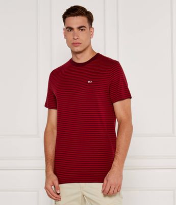 T-shirt męski casual Tommy Jeans ze sklepu: Gomez Fashion Store w kategorii: T-shirty męskie - zdjęcie 874714-BD9-10338_TM245M000113224