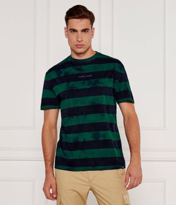 T-shirt męski casual Tommy Jeans ze sklepu: Gomez Fashion Store w kategorii: T-shirty męskie - zdjęcie 874714-BD9-10338_TM245M000115072
