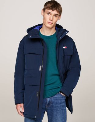 Kurtka męska na zimę Tommy Jeans ze sklepu: Gomez Fashion Store w kategorii: Kurtki męskie - zdjęcie 874714-BD9-10338_TM245M000123072