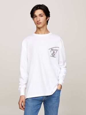 T-shirt męski casualowy Tommy Jeans ze sklepu: Gomez Fashion Store w kategorii: T-shirty męskie - zdjęcie 874714-BD9-10338_TM245M000125D90