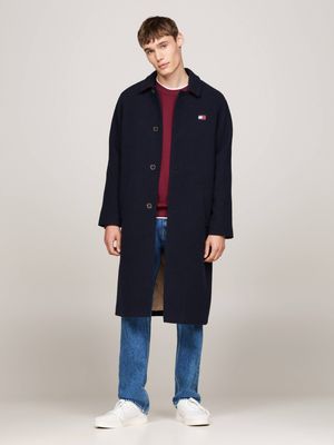 Tommy Jeans - Płaszcz męski elegancki ze sklepu: Gomez Fashion Store w kategorii: Płaszcze męskie - zdjęcie 874714-BD9-10338_TM245M000174072