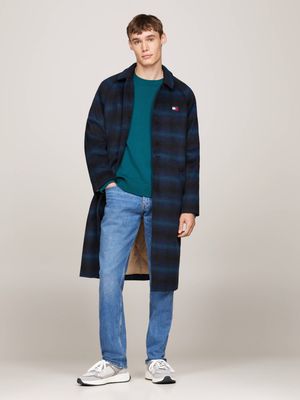 Płaszcz męski jesienny casual Tommy Jeans ze sklepu: Gomez Fashion Store w kategorii: Płaszcze męskie - zdjęcie 874714-BD9-10338_TM245M000186D44
