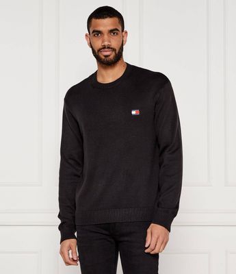 Sweter męski casual na zimę Tommy Jeans ze sklepu: Gomez Fashion Store w kategorii: Swetry męskie - zdjęcie 874714-BD9-10338_TM245M000193D44