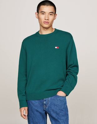 Tommy Jeans - Sweter męski casualowy ze sklepu: Gomez Fashion Store w kategorii: Swetry męskie - zdjęcie 874714-BD9-10338_TM245M000193210