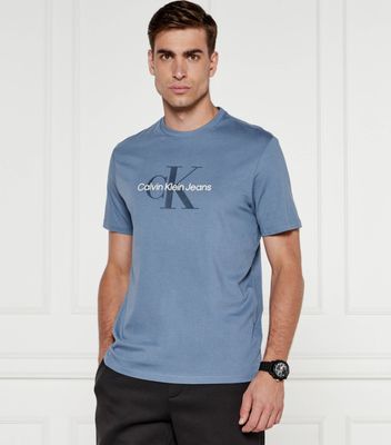 Calvin Klein Jeans - T-shirt męski wiosenny ze sklepu: Gomez Fashion Store w kategorii: T-shirty męskie - zdjęcie 874714-BD9-10338_CJ245M000039878