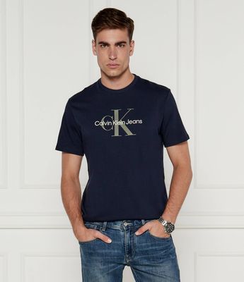 T-shirt męski w stylu młodzieżowym Calvin Klein Jeans ze sklepu: Gomez Fashion Store w kategorii: T-shirty męskie - zdjęcie 874714-BD9-10338_CJ245M000039879