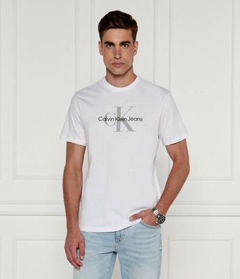 T-shirt męski na wiosnę Calvin Klein Jeans ze sklepu: Gomez Fashion Store w kategorii: T-shirty męskie - zdjęcie 874714-BD9-10338_CJ245M000039C65
