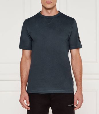 Calvin Klein Jeans - T-shirt męski casual ze sklepu: Gomez Fashion Store w kategorii: T-shirty męskie - zdjęcie 874714-BD9-10338_CJ245M000046519