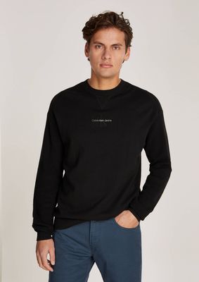 Sweter męski na zimę Calvin Klein Jeans ze sklepu: Gomez Fashion Store w kategorii: Swetry męskie - zdjęcie 874714-BD9-10338_CJ245M000058234
