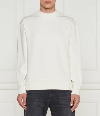 Bluza męska na jesień na wiosnę Calvin Klein Jeans ze sklepu: Gomez Fashion Store w kategorii: Bluzy męskie - zdjęcie 874714-BD9-10338_CJ245M000079186