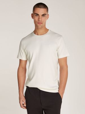 T-shirt męski casualowy Calvin Klein Jeans ze sklepu: Gomez Fashion Store w kategorii: T-shirty męskie - zdjęcie 874714-BD9-10338_CJ245M000084186