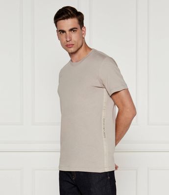 T-shirt męski casualowy Calvin Klein Jeans ze sklepu: Gomez Fashion Store w kategorii: T-shirty męskie - zdjęcie 874714-BD9-10338_CJ245M000086C49