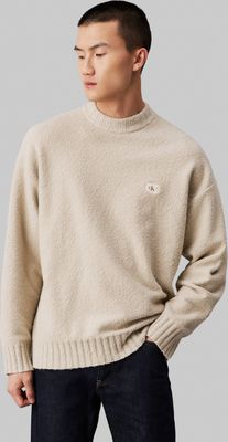 Calvin Klein Jeans - Sweter męski na zimę ze sklepu: Gomez Fashion Store w kategorii: Swetry męskie - zdjęcie 874714-BD9-10338_CJ245M000091C69