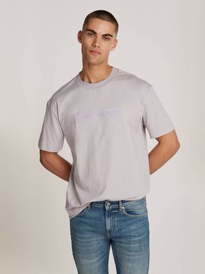 T-shirt męski na wiosnę młodzieżowy Calvin Klein Jeans ze sklepu: Gomez Fashion Store w kategorii: T-shirty męskie - zdjęcie 874714-BD9-10338_CJ245M000092885