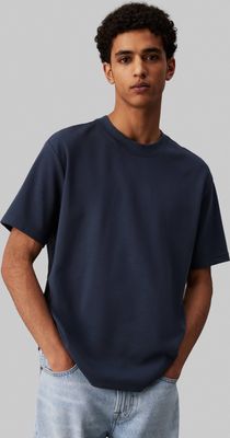 T-shirt męski casualowy na wiosnę Calvin Klein Jeans ze sklepu: Gomez Fashion Store w kategorii: T-shirty męskie - zdjęcie 874714-BD9-10338_CJ245M000107519