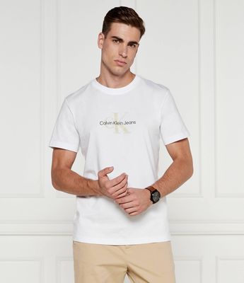 T-shirt męski Calvin Klein Jeans ze sklepu: Gomez Fashion Store w kategorii: T-shirty męskie - zdjęcie 874714-BD9-10338_CJ245M000119210