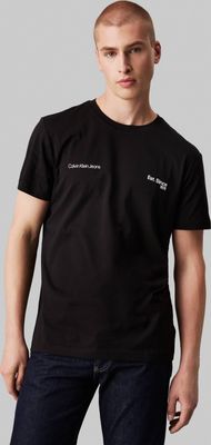 T-shirt męski wiosenny w stylu młodzieżowym Calvin Klein Jeans ze sklepu: Gomez Fashion Store w kategorii: T-shirty męskie - zdjęcie 874714-BD9-10338_CJ245M000123A81